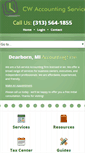 Mobile Screenshot of cwaccountingservices.com